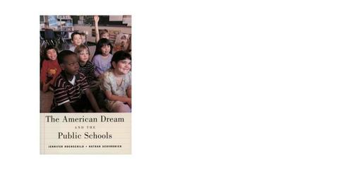 Cover for The American Dream & the Public Schools