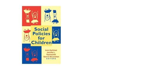 Cover of Social Policies for Children